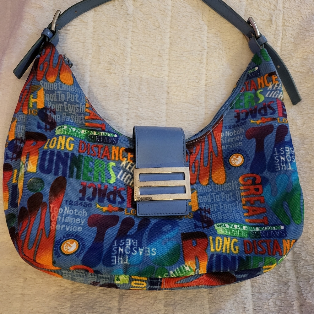 Multicolored Fashion Hand Bag - Medium